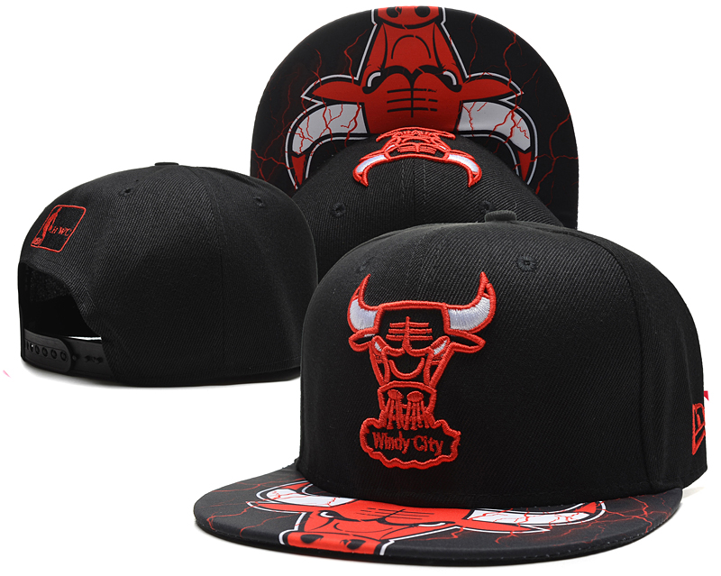 NBA Chicago Bulls NE Snapback Hat #351